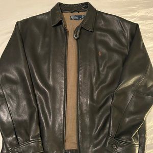 Polo Ralph Lauren Mens Leather Jacket